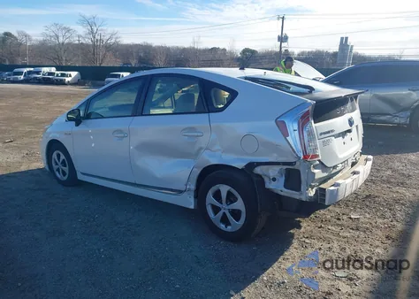 2012 Toyota Prius Two из США, поврежденный, VIN JTDKN3DU1C5395354